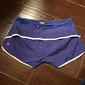 Blue Lululemon Shorts